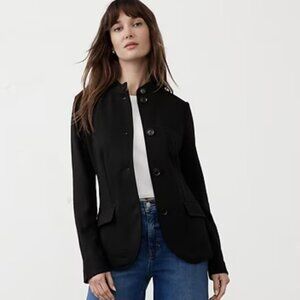 Banana Republic Military Knit Pique Jacket